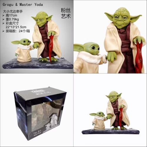 GROGU Y MAESTRO YODA