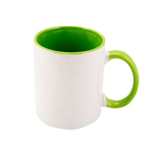 TAZA INTERIOR Y ASA VERDE VIVA