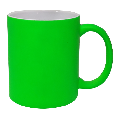 TAZA VERDE NEON