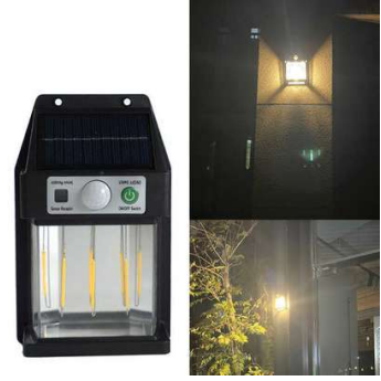 M - Faro Solar Decorativo