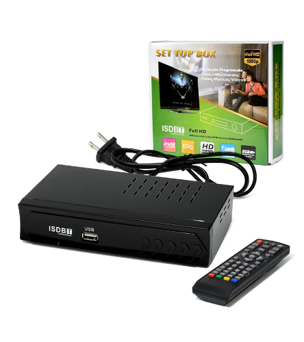 J - Sintonizador Digital ISDBT Caja verde