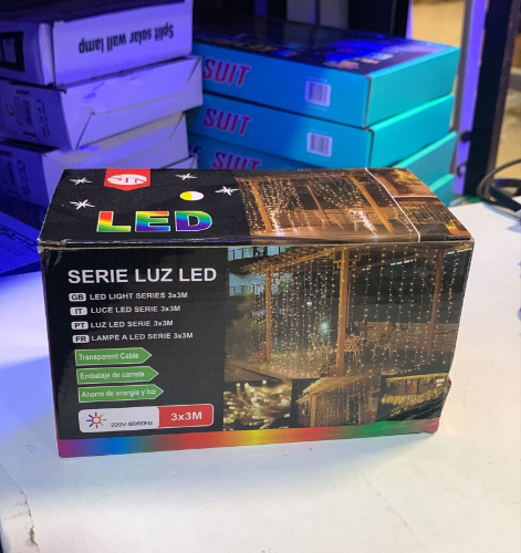 M - LUCES CORTINA 3x3 metros SD12017