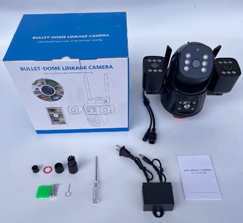 J - Camara Wifi Pulpo 3 Lentes IPC-849N