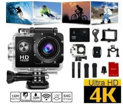 M - Camara de Accion 4k MY-7142