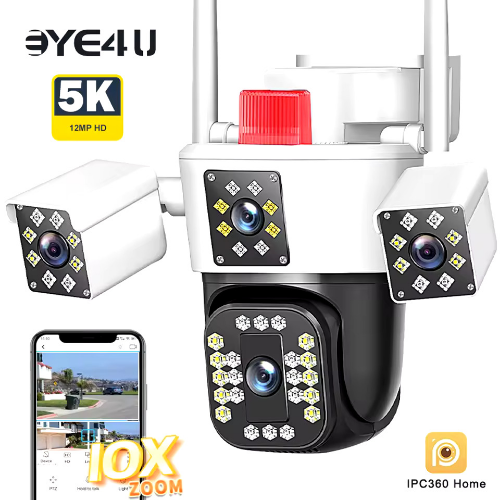 J - Camara Kraken Triple Lente PC258