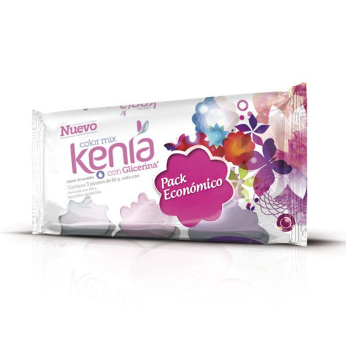 JABON DE TOCADOR KENIA X 3 UNIDADES