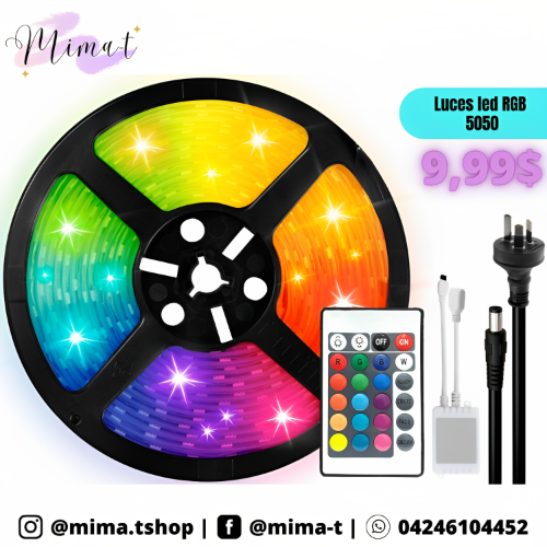 LUCES LED RGB 5050