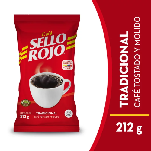 Cafe sello rojo 212gr