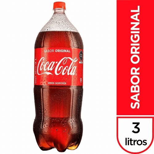 cocacola 3L plastica