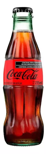 cocacola sin azucar 250ml plastica