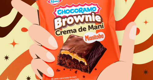 Brownie chocorramo crema de mani 60g
