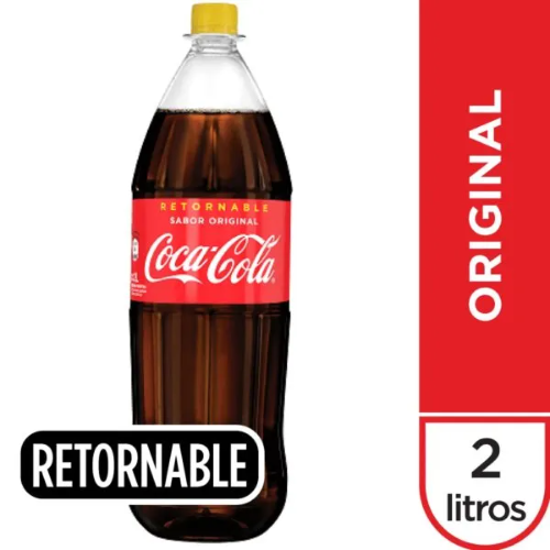 cocacola 2L plastica retornable