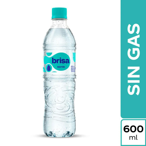 agua brisa 600ml plastica