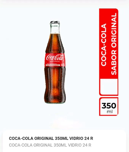 cocacola vidrio 350ml
