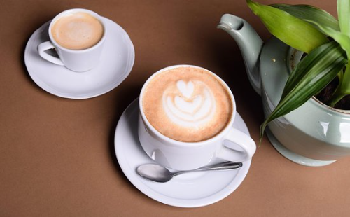 Cafe con leche  mediano 9 oz