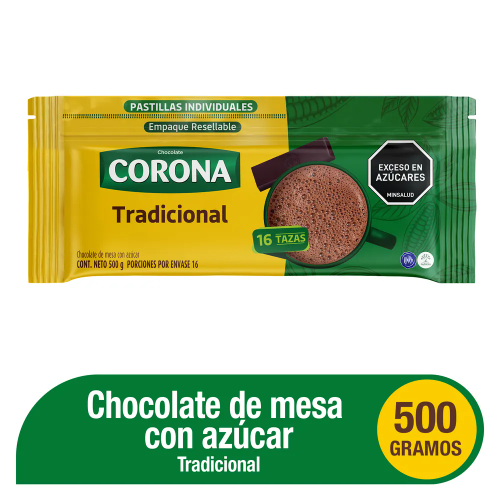 chocolate corona tradicional 500g