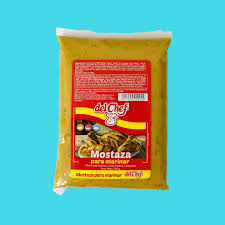 Bolsa de mostaza el chef 180 gramos