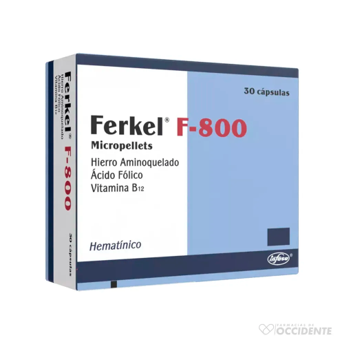 FERKEL F-800 30 CAPSULAS