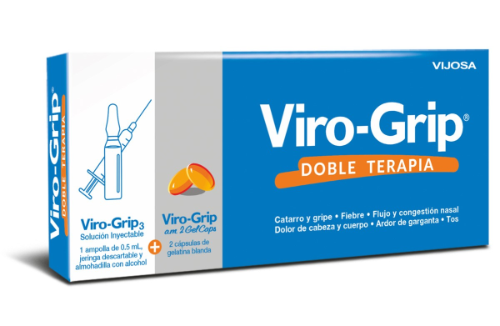 VIROGRIP INYECTABLE DOBLE TERAPIA