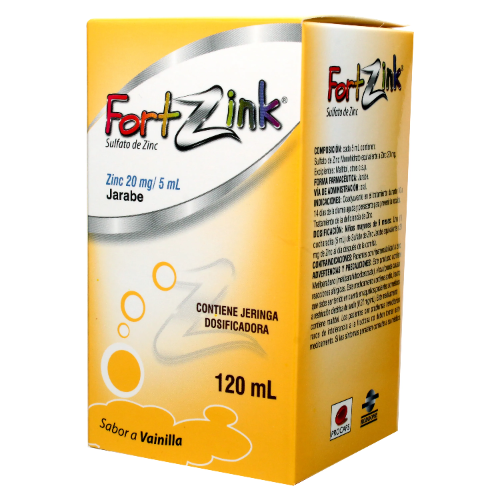 FORT ZINK JARABE 120 ML