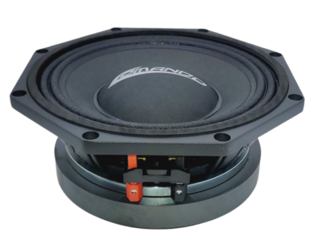 BOCINA 8" 1600W 8 OHM 3"VC MID BASS COMANDO-JUL25