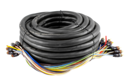 CABLE MEDUSA 12RCA 4PW 60 PIES YR AUDIO-AGO25