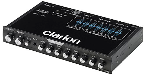 PRE ECUALIZADOR CLARION EQ755