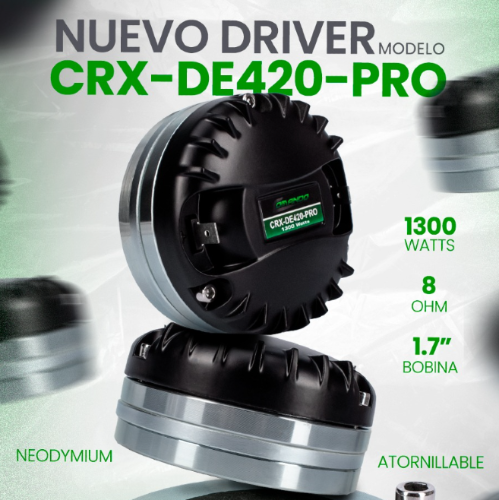DRIVER 1" NEODINYMIUM 300W  DE420 COMANDO-JUN25