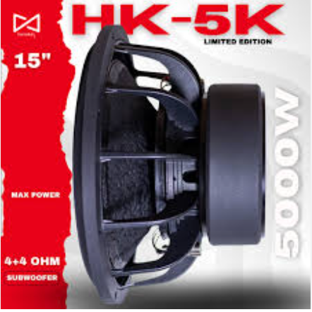 BOCINA BAJO 15" HAMAKAN 5000W BLACK LABEL-JUN25