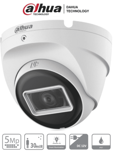 DH-HAC-T2A51N-U-0280B-S2  CAMARA DOMO METALICO 5 MO CON MICROFONO