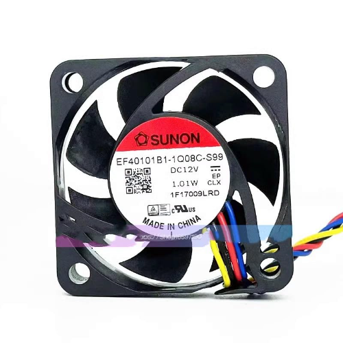 Extractor para NVR 12v 1.01w EF40101B1-1Q08C 4 hilos