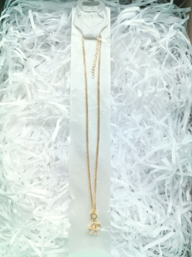 Collar Cereza Cristal
