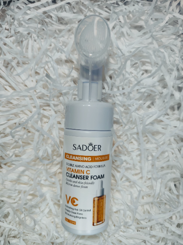 LIMPIADOR CLEANSING MOUSSE VITAMINA C SADOER 120ML 8022
