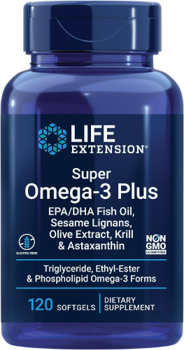Omega 3 Plus Krill 2350mg con EPA DHA  Astaxaltina 120 Soft Gels