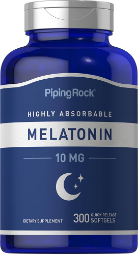 Melatonina 10mg 300 Softgels