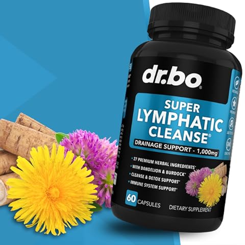 Lymphatic Sistem Cleanse - Lipiador de Sistema Linfático Dr. Bro 60 Capsulas