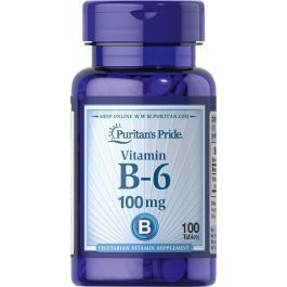 Vitamina B6 100mg 100 Tabletas