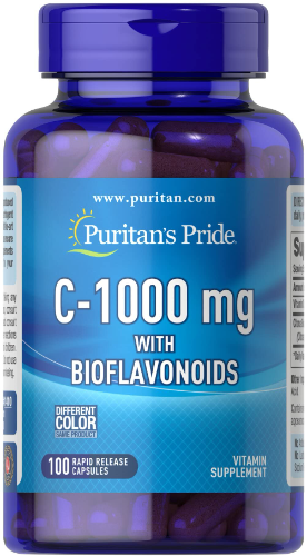 Vitamina C1000mg 100 Cáp Puritans Pride