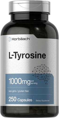 L-Tyrosine 1000mg 250 Capsulas