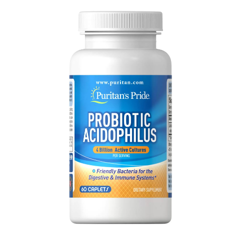 ACIDOPHILUS PROBIOTICOS 4 BILLONES 60 CAPSULAS