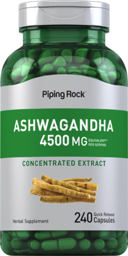 Ashwagandha 4500mg Frasco de 240 Cápsulas
