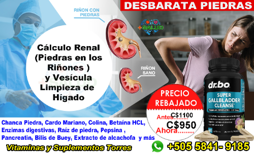 Super Gallblader Cleanse Desbarata Piedras 60 Cápsulas