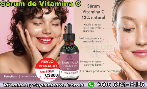 Serum C Vitamina C Líquida al 12% 59ml