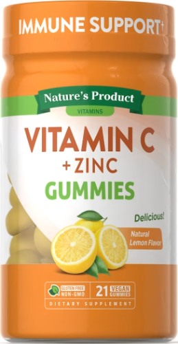 Vitamina C +  Zinc 21 Gummies