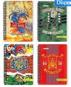 CUADERNO ARGOLLADO 100 HJ NIÑO - CUADRICULADO