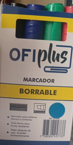 MARCADOR BORRABLE OFIPLUS