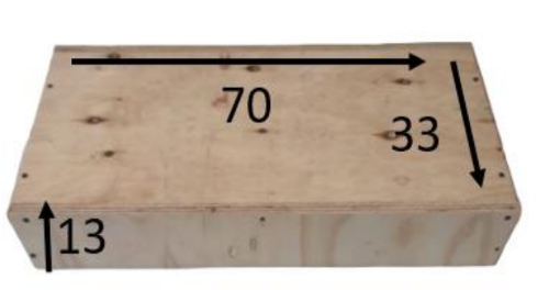 Step madera 70x33x13
