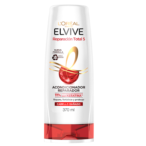 Acondicionador Elvive Reparación Total 5 370ml (Blanco)