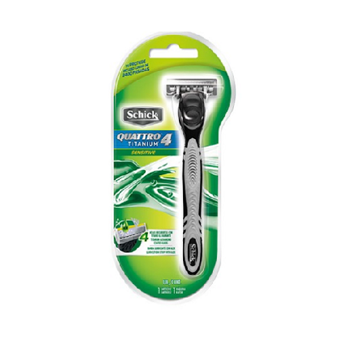 Afeitadora Schik Quattron 4 Titaniun Sensitive