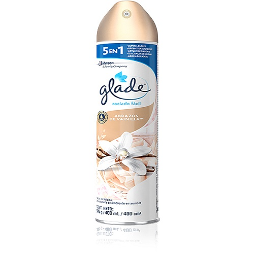 Ambientador Glade Aerosol Vainilla 268g/300ml